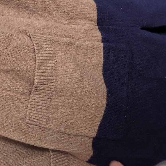 Ecowish Colorblock Fall Open Front Cardigan Size Small - Picture 4 of 5